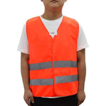 Reflective Vest Reflective Vest Fluorescent Vest Reflective Outdoor Construction Environmental Safety Reflective Coat Fluorescent Orange / 2xl