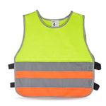 Children's Reflective Vest Safety Vest Primary School Students Reflective Clothing Traffic Safety Vest Color Matching - L Size