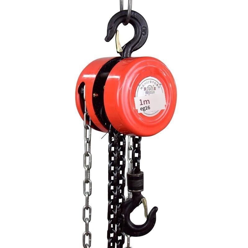 Hoist Lifting Hoist Manual Gourd Chain Block 1t 6m Manganese Steel