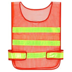 Red Reflective Vest Traffic Safety Protection Vest (Color Random) 20 Pieces
