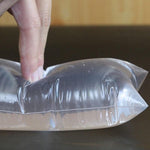 1000 Pieces Disposable PE 12 Thread Self Sealing Bag Thickened Transparent Sealed Bag Zipper Bag Sample Storage Bag