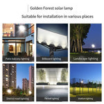 Solar Lamp Projection Lamp Household Street Lamp New Rural Landscape Courtyard Lamp LED Lamp Indoor And Outdoor Highlight Waterproof