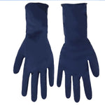 50 Pieces / Box L Size Gloves Powder Free Disposable Temporary Use Of Latex Blue Gloves