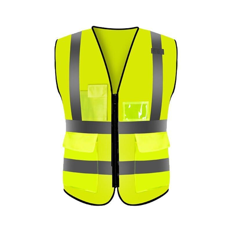 Multi-pocket Reflective Safety Vest Bright Color Traffic Vest Railway Coal Miners Uniform Breathable Reflective Vest