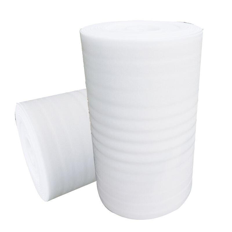 50cm * 3mm * 62m Foam Paper Pearl Cotton Anti Broken Foam Filling Cotton For Cargo Storage