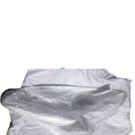 White 80*120 (100 packs) Plastic Covered Woven Bag With Inner Lining Snake Skin Bag