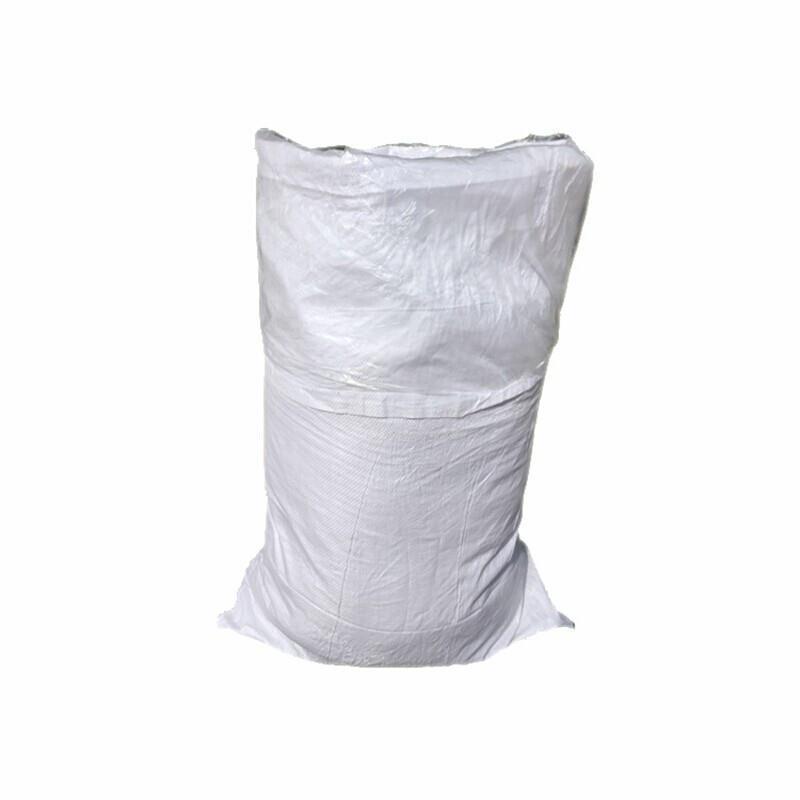 White 70*100 (100 pack) Plastic Covered Woven Bag With Inner Lining Snake Skin Bag