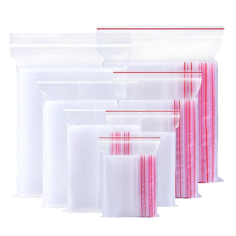 7*10cm 1000 Pieces White Edge Self Sealing Bag Small Plastic Bag PE Sealing Bag