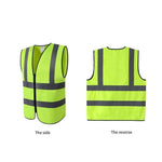 Reflective Vest Fluorescent Green Reflective Vest Construction Reflective Vest Riding Reflective Vest Safety Vest