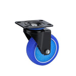 Caster TPR Silent Rubber Wheel Hand Cart Caster 4 Inch Single Wheel