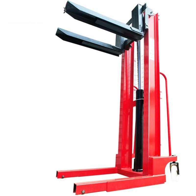 2t 1.6m Manual Forklift Hydraulic Lifting Truck Stacking Truck Lifting Forklift