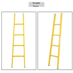 Safety Ladder Single Vertical Ladder 3m Yellow