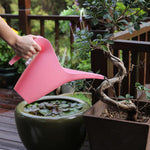 Pink Macarone Long Mouth Watering Pot 1.8L Household Meat Vegetable Watering Watering Watering Pot Potted Flower Watering Pot Gardening Tools