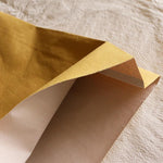 FZ1176 Yellow Moisture-proof Packaging Bag Snake Skin Feed Woven Plastic Composite Kraft Paper Bag 55 * 80 100 Pieces