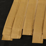 FZ1171 Yellow Moisture-proof Packaging Bag Snake Skin Feed Woven Plastic Composite Kraft Paper Bag 45 * 75 100 Pieces