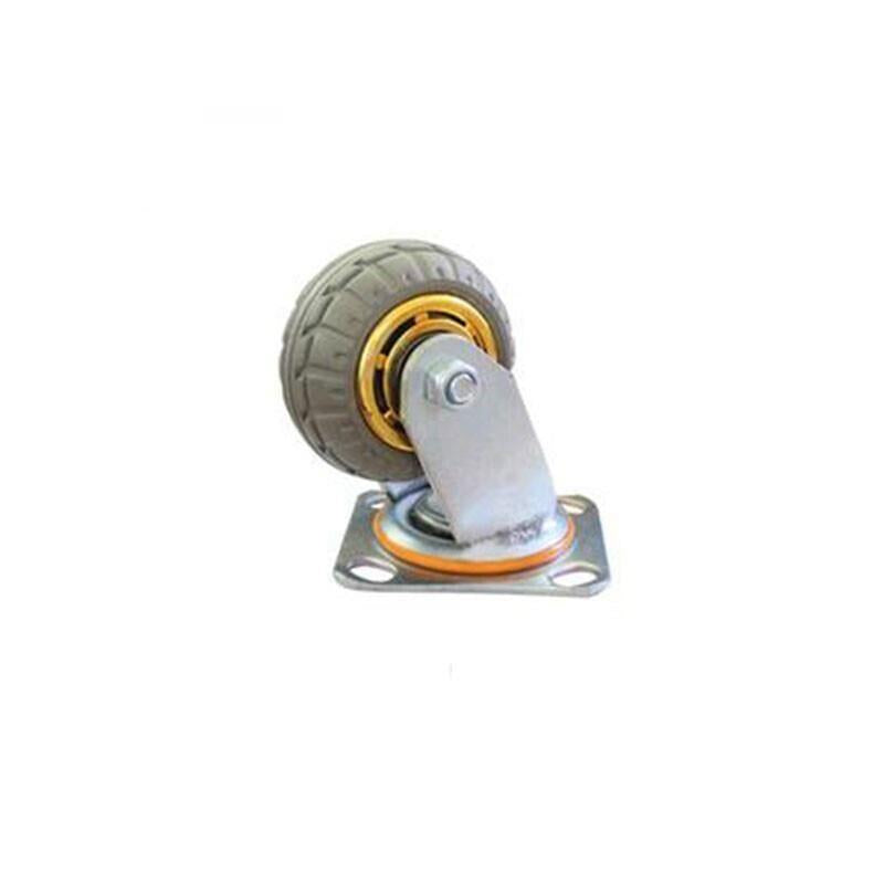 3 Inch Wheelbarrow Caster Rubber Wheel Silent Wheel Directional Wheel Trailer Universal Wheel Universal Wheel 1 Piece