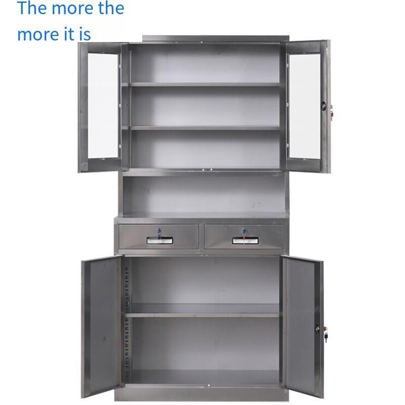 201 Stainless Steel Medicine Cabinet Erdouxi Tool Cabinet Storage Instrument Display YYS-BXG-061