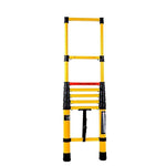 4.5m Portable Frp Insulated Fish Pole Ladder, Insulated Telescopic Ladder, Telescopic Elevator, Communication Ladder, Antiskid Bamboo Ladder, Single Ladder