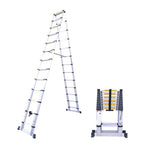 2.6m Bamboo Miter Ladder Multi Function Ladder Folding Ladder Hinge Elevator Engineering Ladder