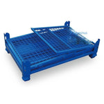 Folding metal cage Pallet shelf turnover box Workshop Warehouse