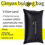 Emergency Water Absorption Expansion Bag Flood Control Sack Water Automatic Expansion Bag Sand Free Customized Canvas 100 Pieces