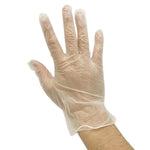 PVC Disposable Inspection Gloves Powder Free 100 Pieces / Box L Size Gloves