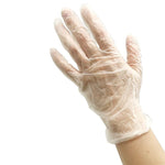 PVC Disposable Inspection Gloves Powder Free 100 Pieces / Box L Size Gloves