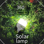 Solar Lamp Indoor Household Emergency Lighting Chandelier Balcony Garden Pavilion Outdoor Courtyard Street Lamp Camping Tent Charging LED Bulb