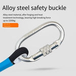 1.8m Safety Belt Electrician Construction Scaffolder Site Connecting Rope Safety Rope Safety Rope Limit Rope Single Hook + Buffer Bag