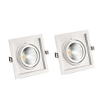 LED Surface Mounted Floodlight Downlight Without Main Lamp Single Head 20W 4000K