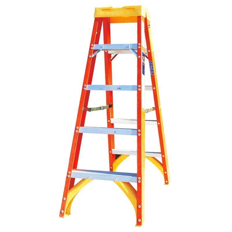2.1m Double Sided Elevator FRP Material Ladder High Voltage Insulated