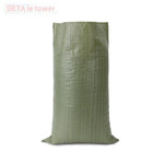 Moisture Proof And Waterproof Woven Bag Moving Snakeskin Express Parcel Packing Loading Cleaning Garbage 60 * 90 10 Pieces Gray Green