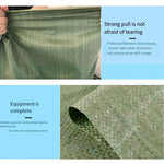 Moisture Proof And Waterproof Woven Bag Moving Snakeskin Express Parcel Packing Loading Cleaning Garbage 60 * 90 10 Pieces Gray Green