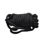 Outdoor Safety Ropes Binding Restraint Belt Black Rope with Single Hook