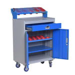 Heavy Duty Tool Truck Mobile Multi-function Hardware Tool Storage Cabinet Double Door Storage Cabinet Workshop Tool Storage Cabinet One Extraction