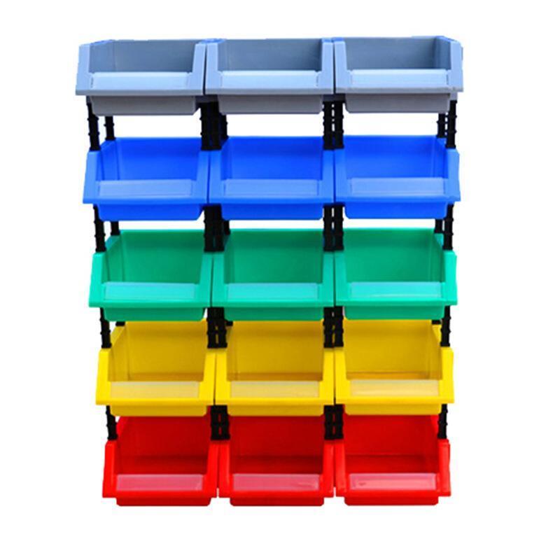 400 * 250 * 160 mm  Modular Parts Box Thickened Inclined Plastic Box Material Box Components Box Screw Box Tool Box