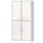 SW-840 Factory Changing Thickened Office Steel Sheet Cabinet With Lock Store Documents Supplies Deposit Bathroom 4 Doors