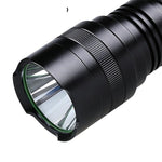 Strong Light Flashlight Customized Remote Usb Rechargeable Led Outdoor Light With Battery