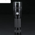 Strong Light Flashlight Customized Remote Usb Rechargeable Led Outdoor Light With Battery