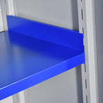 Heavy Tool Cabinet Blue 4-layer Plate Meshless 1000 * 500 * 1800mm Factory Workshop Storage Cabinet Hardware Tool Storage Cabinet Finishing Cabinet