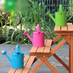 1.5L Colorful Watering Pot Watering Garden Art Watering Pot Household Children's Balcony Watering Pot Watering Pot Fleshy Plant Green