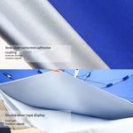 2.0m Sun Umbrella Sunshade Umbrella Large Umbrella Extra Large Outdoor Umbrella Commercial Stall Umbrella Royal Blue (no Silver Glue)