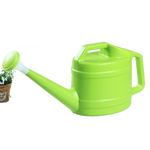 Thickened Sprinkling Kettle Large Watering Spout Plastic Watering Kettle Long Spout Sprinkling Kettle Horticultural Watering Pot Household Watering Pot 2.5L Green Belt Cover