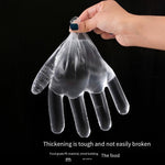 150 Bags Disposable Gloves Transparent Health PVC Food Gloves Catering Crayfish Beauty Plastic Gloves 100 Pieces / Bag