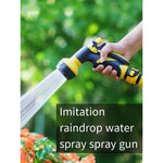 Flower Watering Sprinkler Garden Watering Artifact Household Water Pipe Vegetable Watering Garden Sprinkler Flower Watering Gun Suit + 20m Quarter Hose