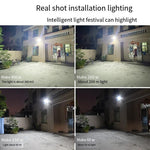 Solar Human Body Induction Lamp Courtyard Lamp Household Indoor Lamp Outdoor Waterproof Street Lamp Gate Projection Light Volt Panel Charging Sun Lamp