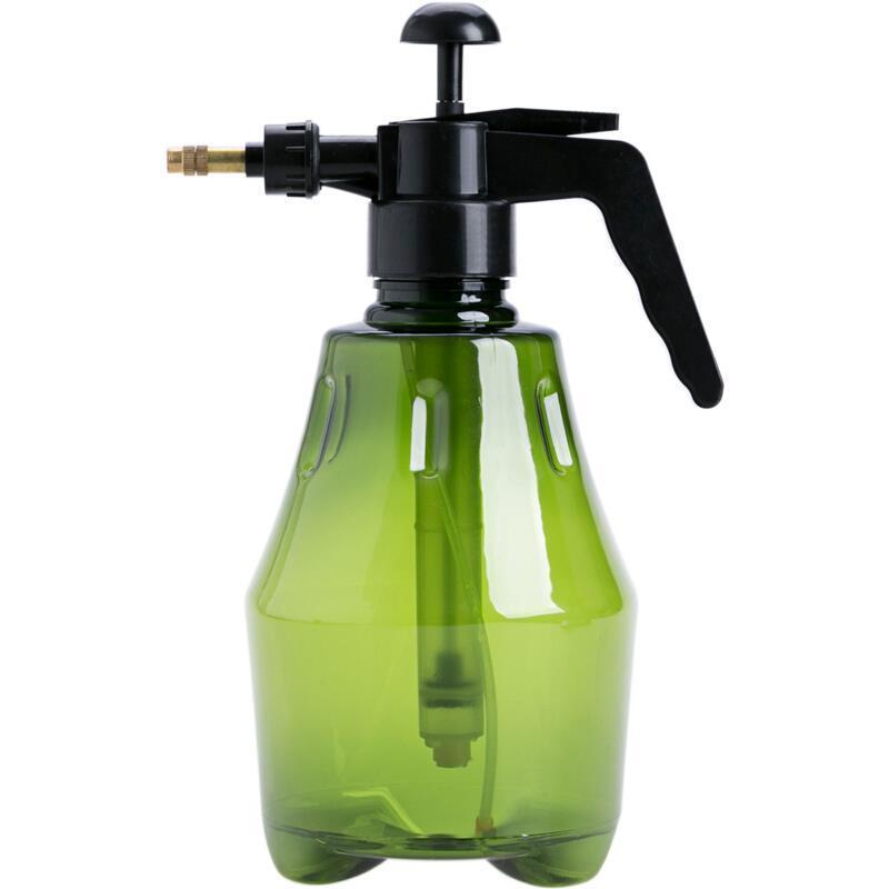 10 Pcs Pressure Type Watering Flower Spray Bottle Small Watering Pot Atomizing Spray Bottle Watering Pot 1.5L Ink Green