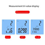 Thermal Anemometer Hand Held High Precision Digital Display Hot Wire Anemometer Wind Temperature And Volume Detector