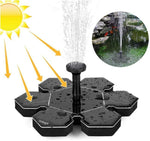 Solar Fountain Fish Pond Rockery Circulation Landscape Floating Water Oxygenation Pump Solar Water Pump 1.4w Round Floating Solar Fountain