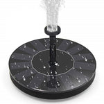 Solar Fountain Fish Pond Rockery Circulation Landscape Floating Water Oxygenation Pump Solar Water Pump 1.4w Round Floating Solar Fountain